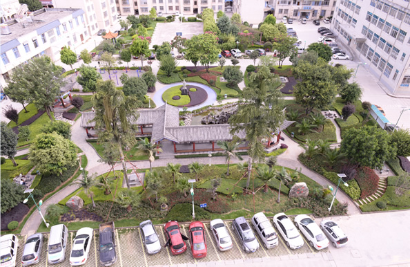 院内园林绿化景观(图1)