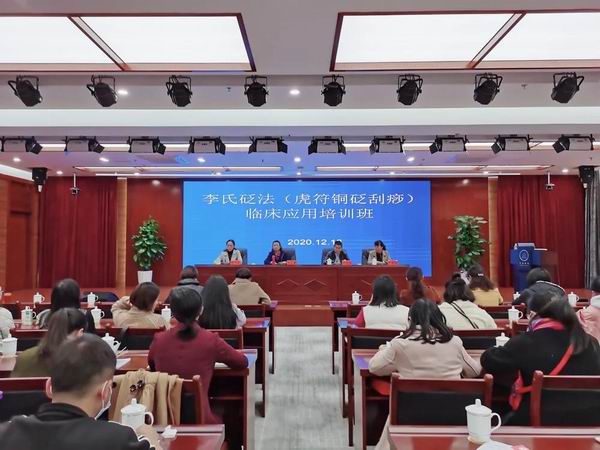 李氏砭法（虎符铜砭刮痧）临床应用培训班成功举行(图1)